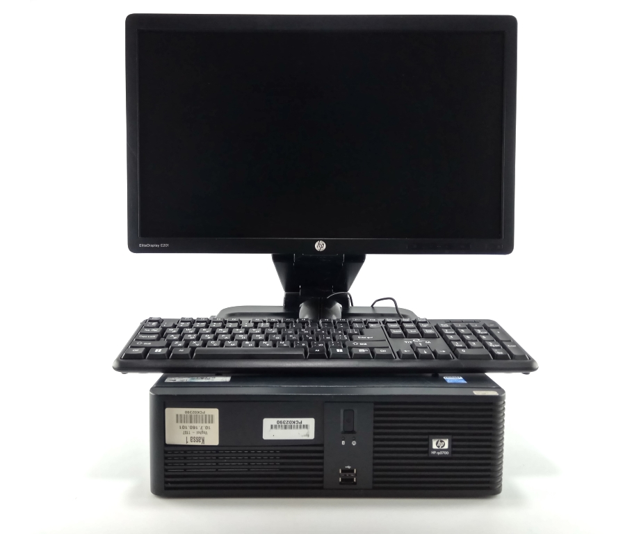 HP Rp5700 (Intel® Core™ 2 Duo E7500) + 20